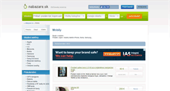Desktop Screenshot of mobily.nabazare.sk